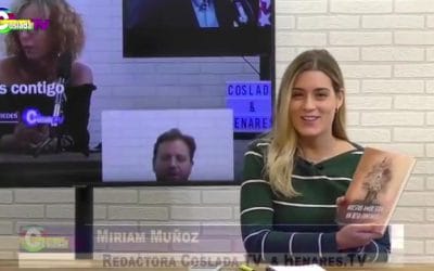 ENTREVISTA POR LA TELEVISIÓN DE COSLADA DE LA NOVELA NUESTRO AMOR SERÁ UN BESO CONTINUO